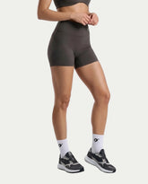 High-Waist Performance Shorts