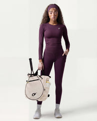 Quilted Tennis Tote Bag